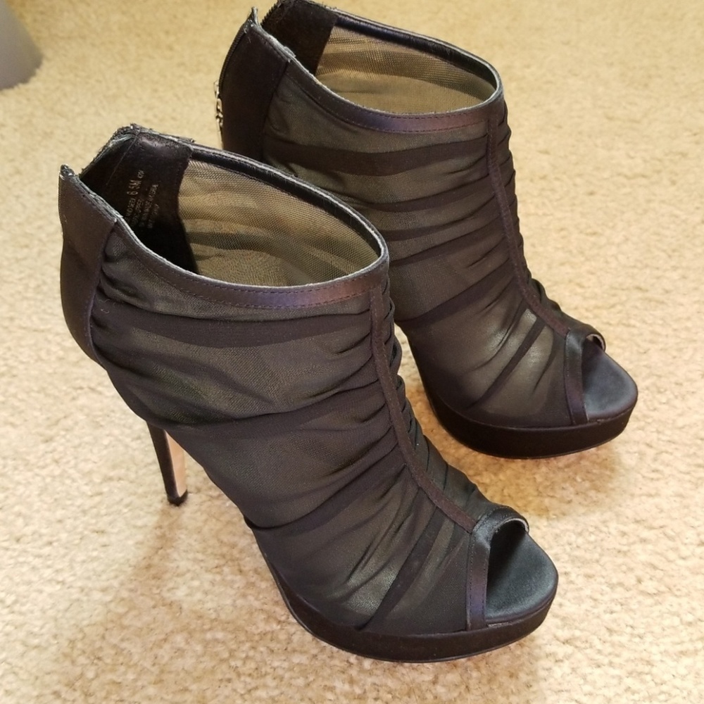 Platform Open Toe Bootie - image 2